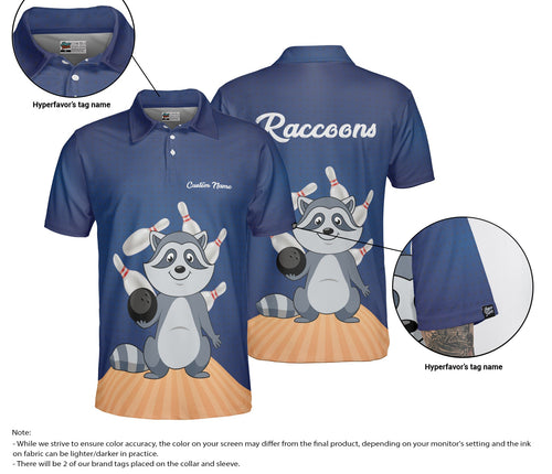 Cathy Torbett - Raccoons Men Bowling Shirt