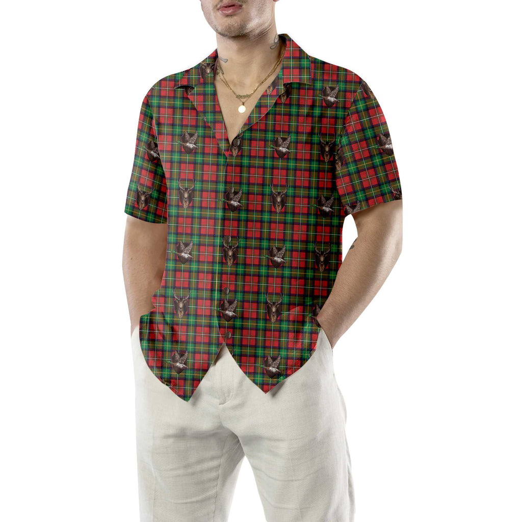 The Christmas Trophy Hawaiian Shirt, Plaid Christmas Shirt, Best Christmas Gift Idea