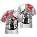 Samurai Skull Warrior Hawaiian Shirt