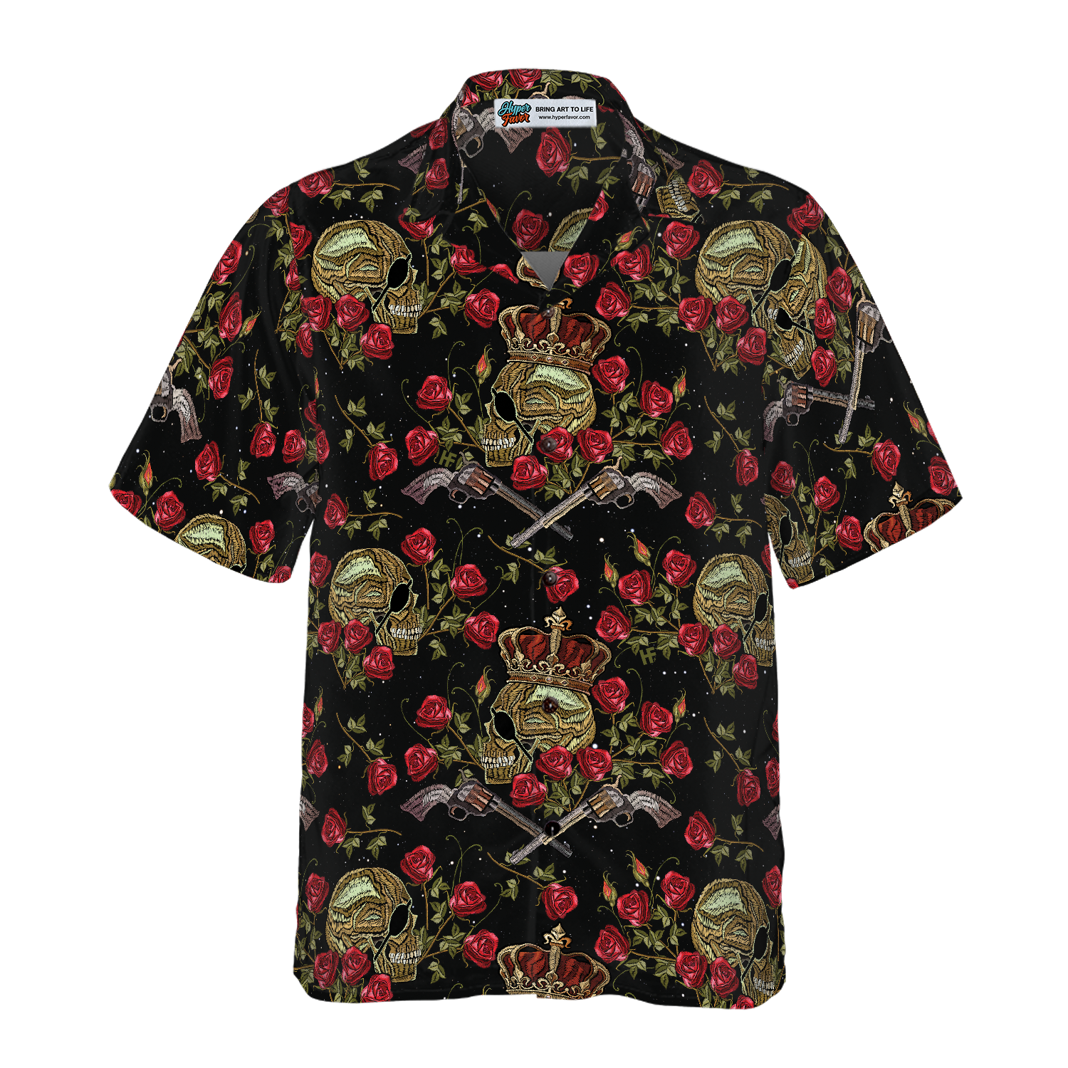 King Of Pirates In Crown Hawaiian Shirt