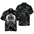 Skull Biker Motocycle Hawaiian Shirt, Motorcycle Shirts For Men And Women